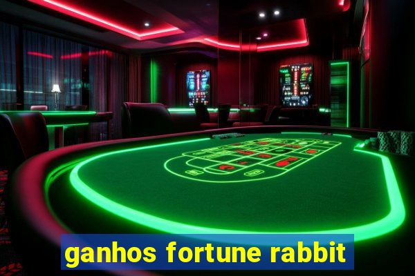 ganhos fortune rabbit